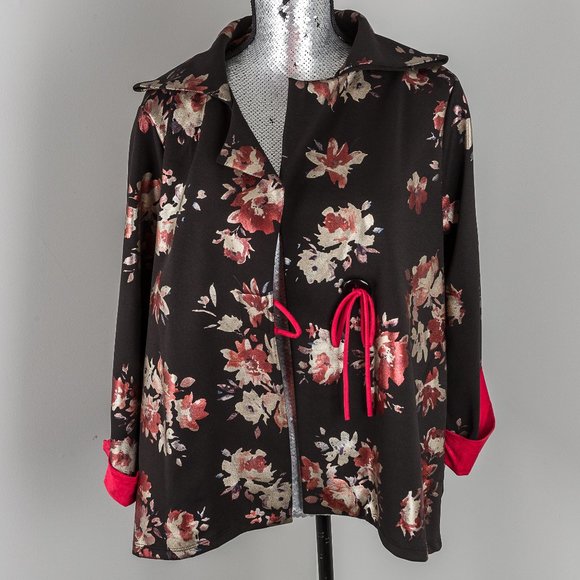 NWOT Brocade tie jacket - XL - Picture 2 of 5